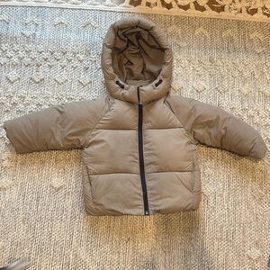 ZARA toddler 12-18 fleece lined puffer